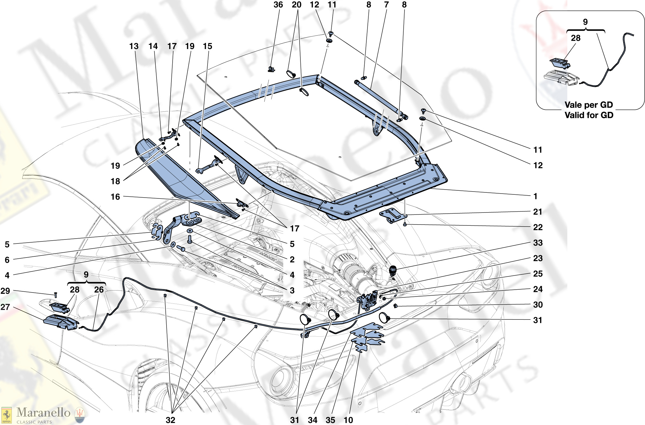 111 - Engine Compartment Lid And Release Mechanism