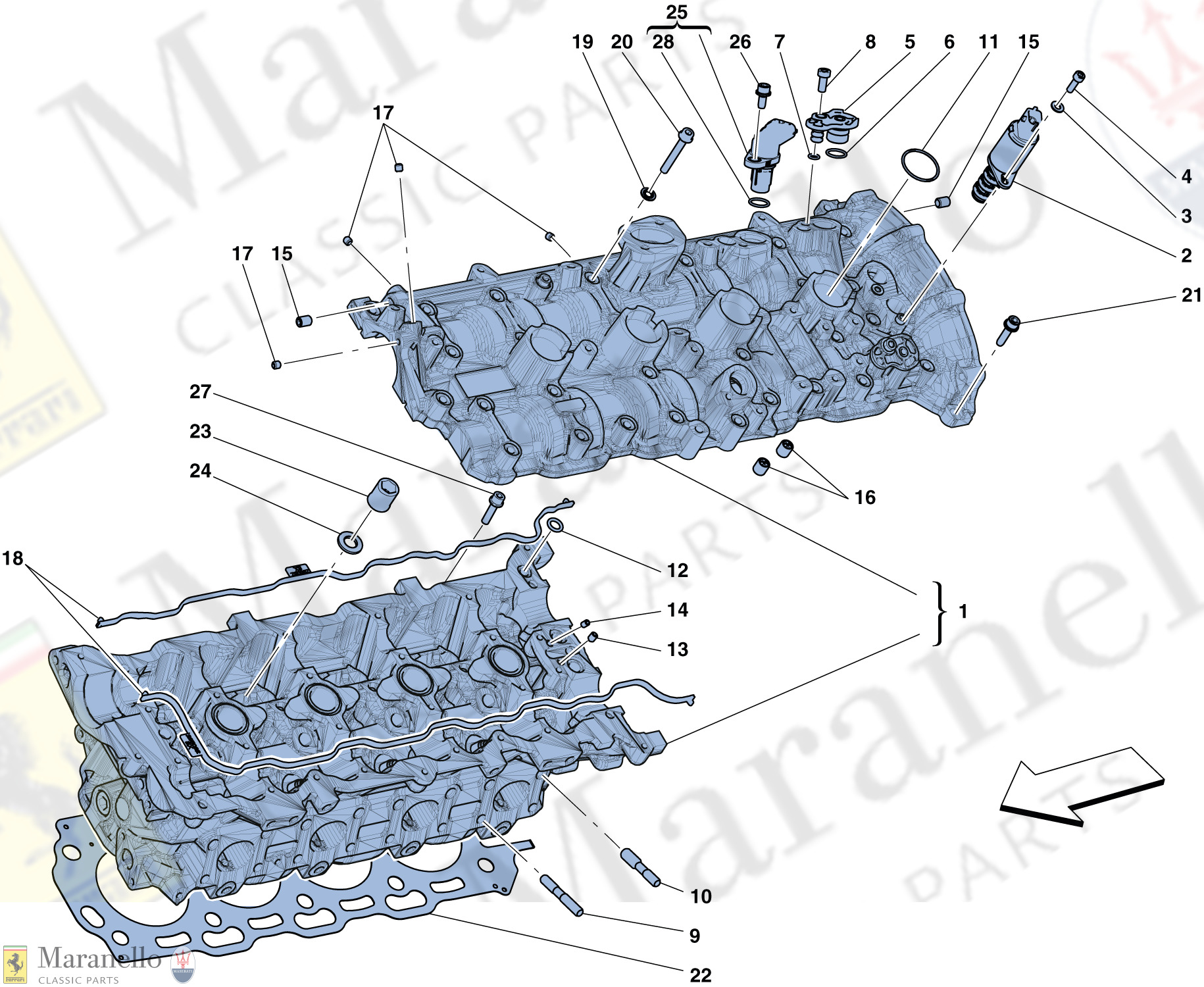 004 - Left Hand Cylinder Head