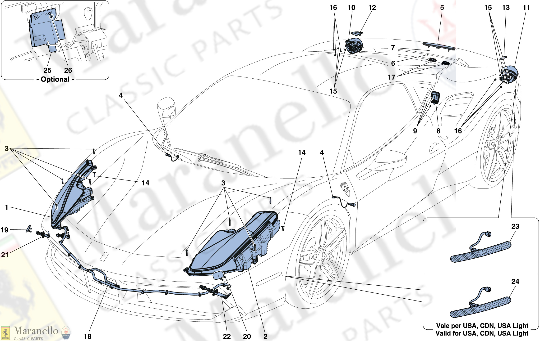 130 - Headlights And Taillights