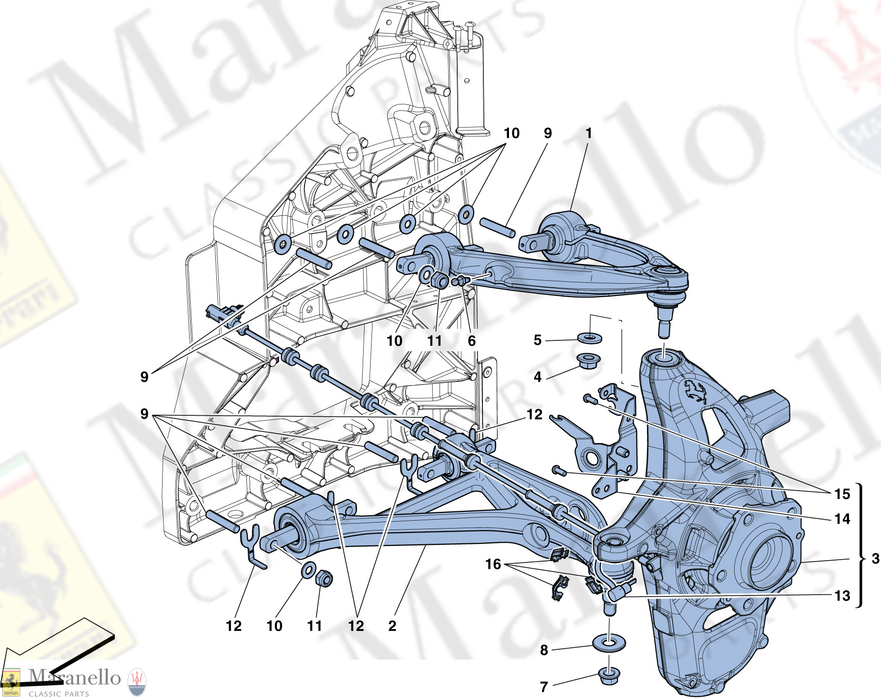 039 - Front Suspension - Arms