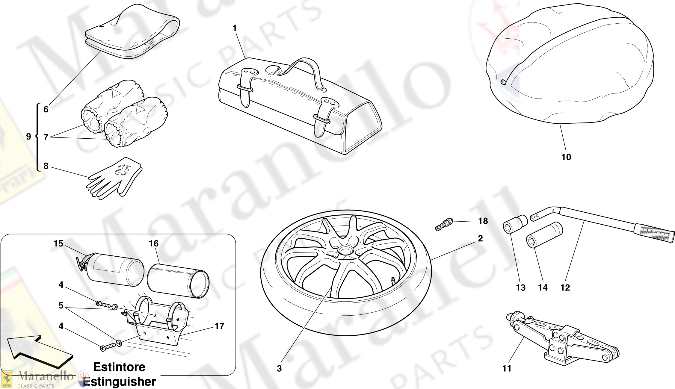 060 - Spare Wheel And Accessories