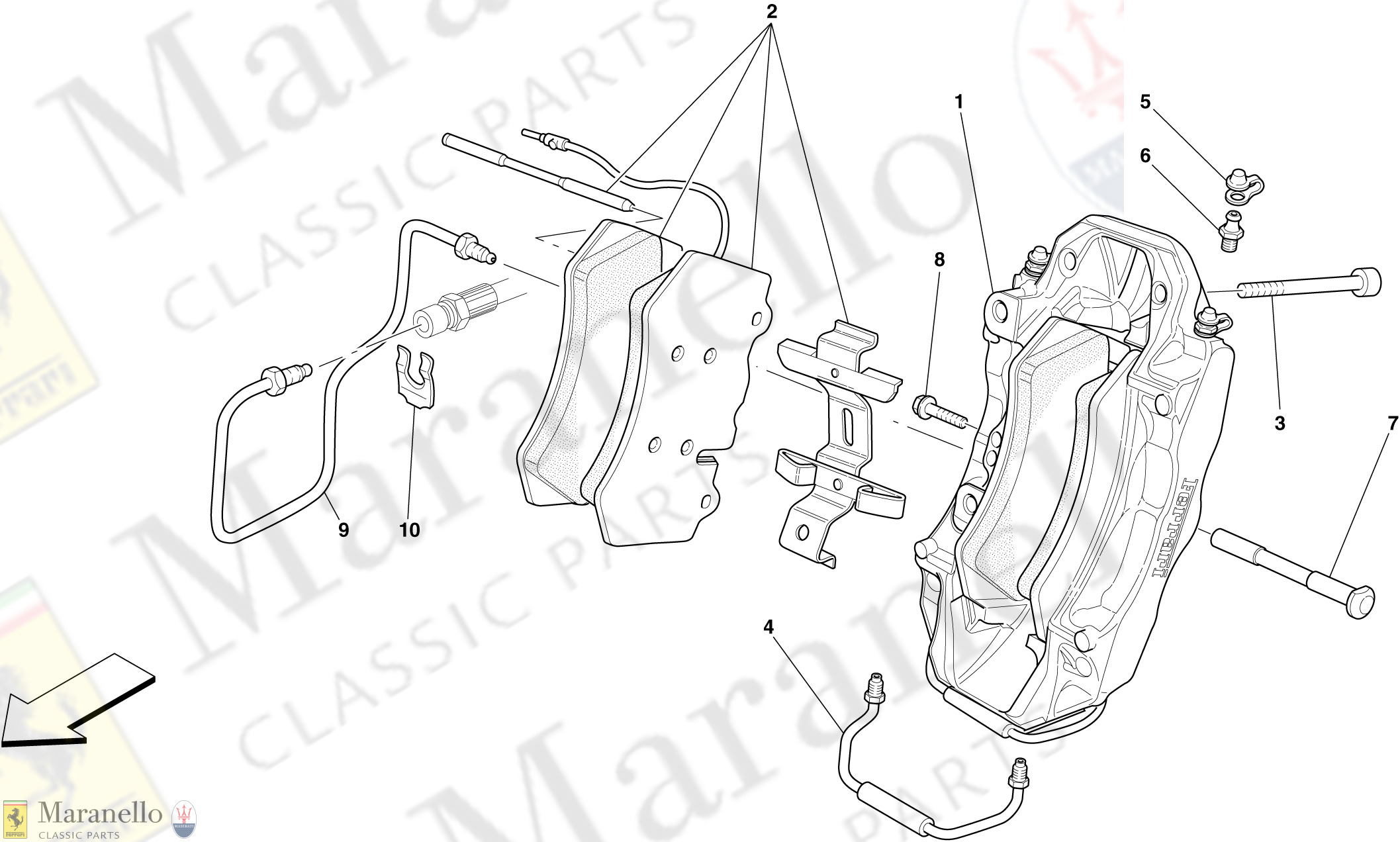 041 - Front Brake Calliper