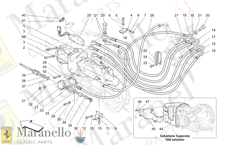 M3.40 - 1 F1 CLUTCH HYDRAULIC CONTROL