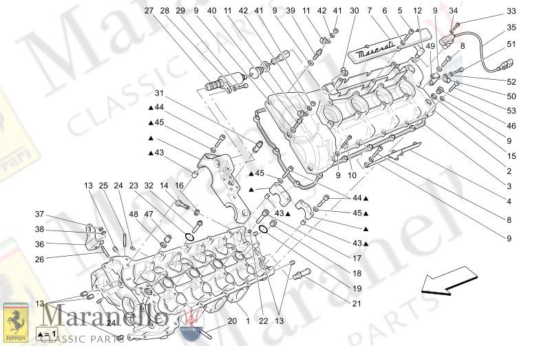 M1.21 - 1 LH CYLINDER HEAD