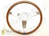 Wood Rim Steering Wheel 380mm dia 