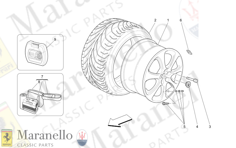 M6.00 - 1 WHEELS AND TYRES