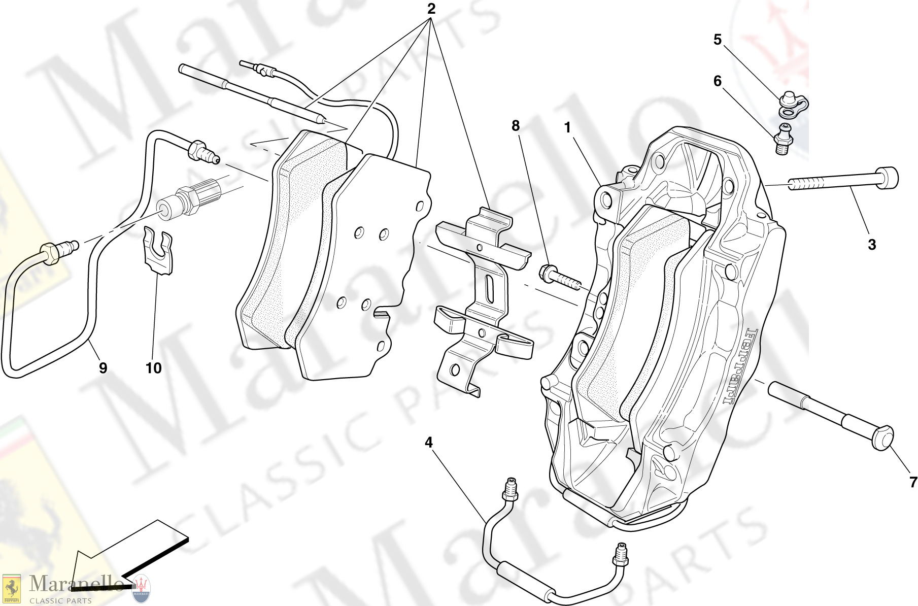 037 - Front Brake Calliper