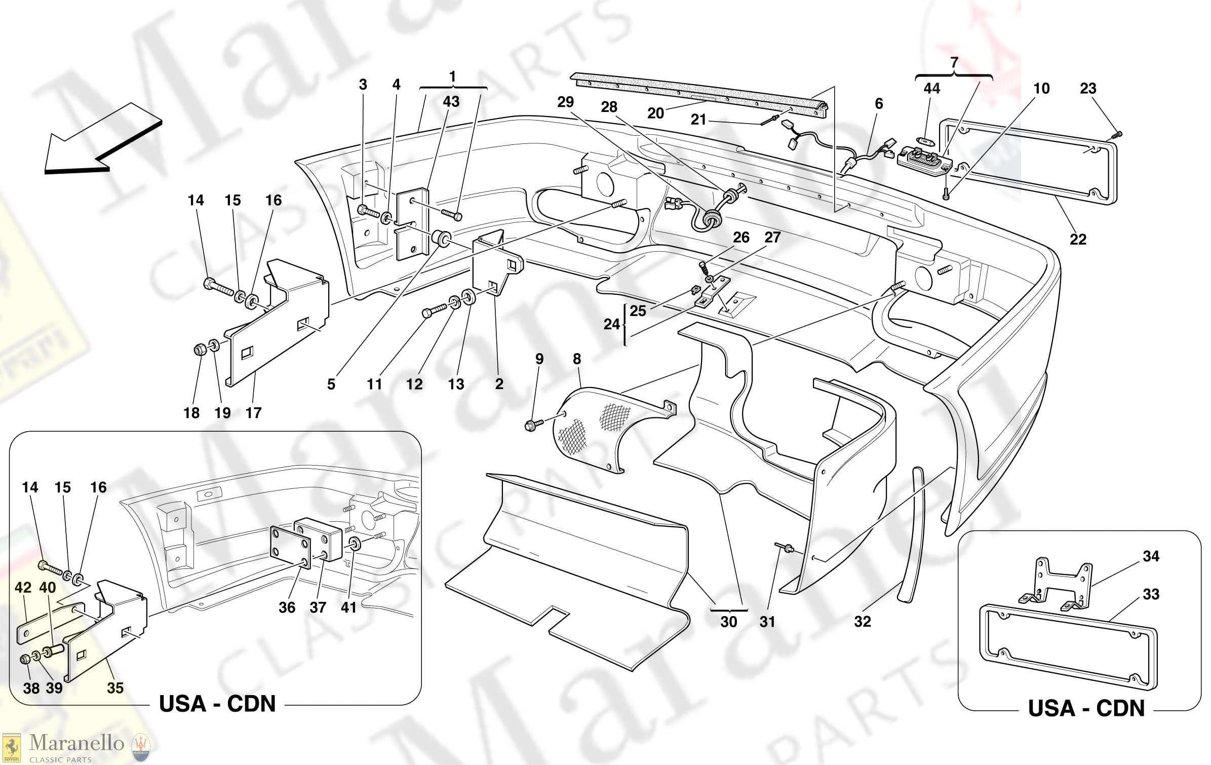 106 - Rear Bumper