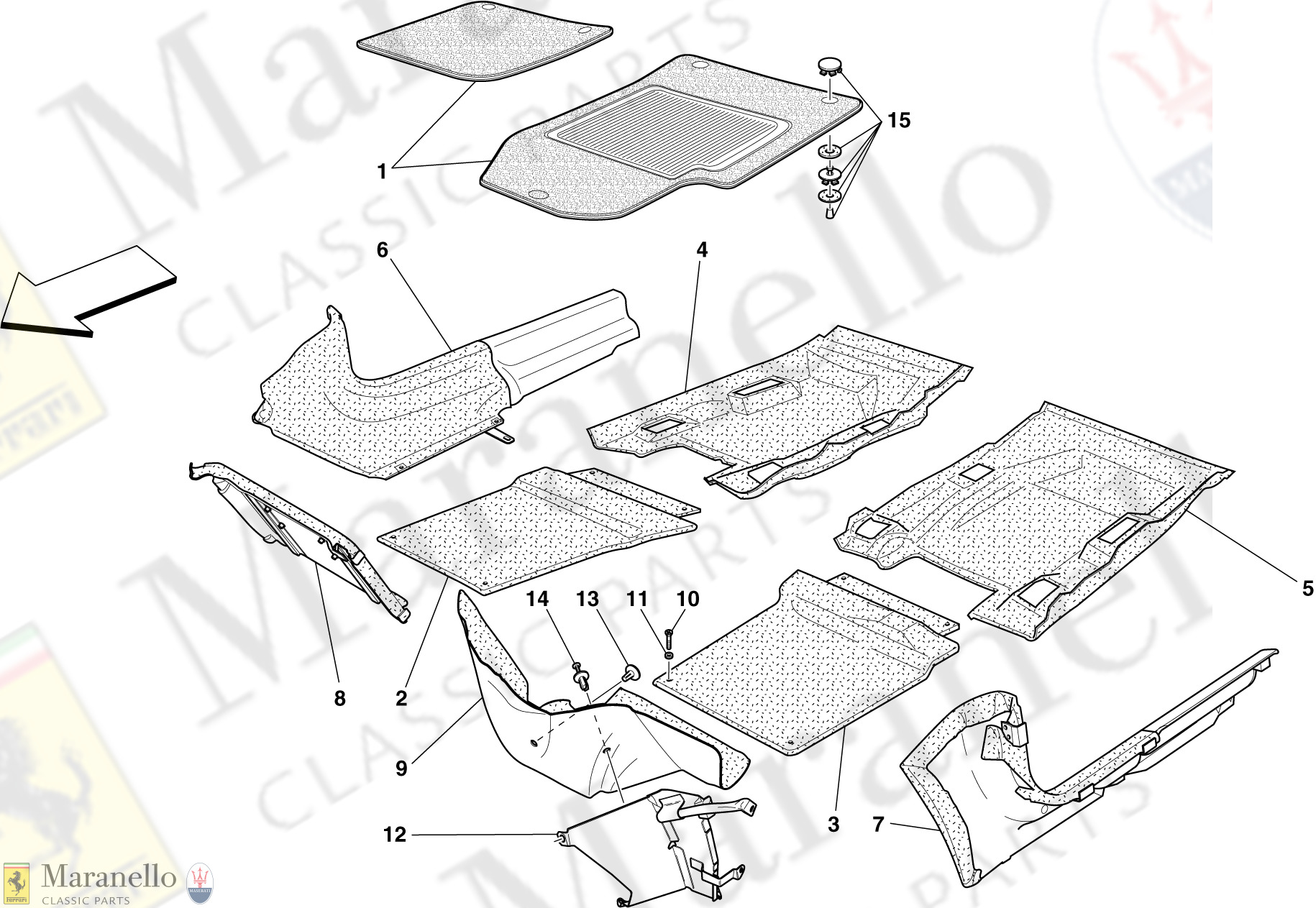 112 - Passenger Compartment Trim And Mats