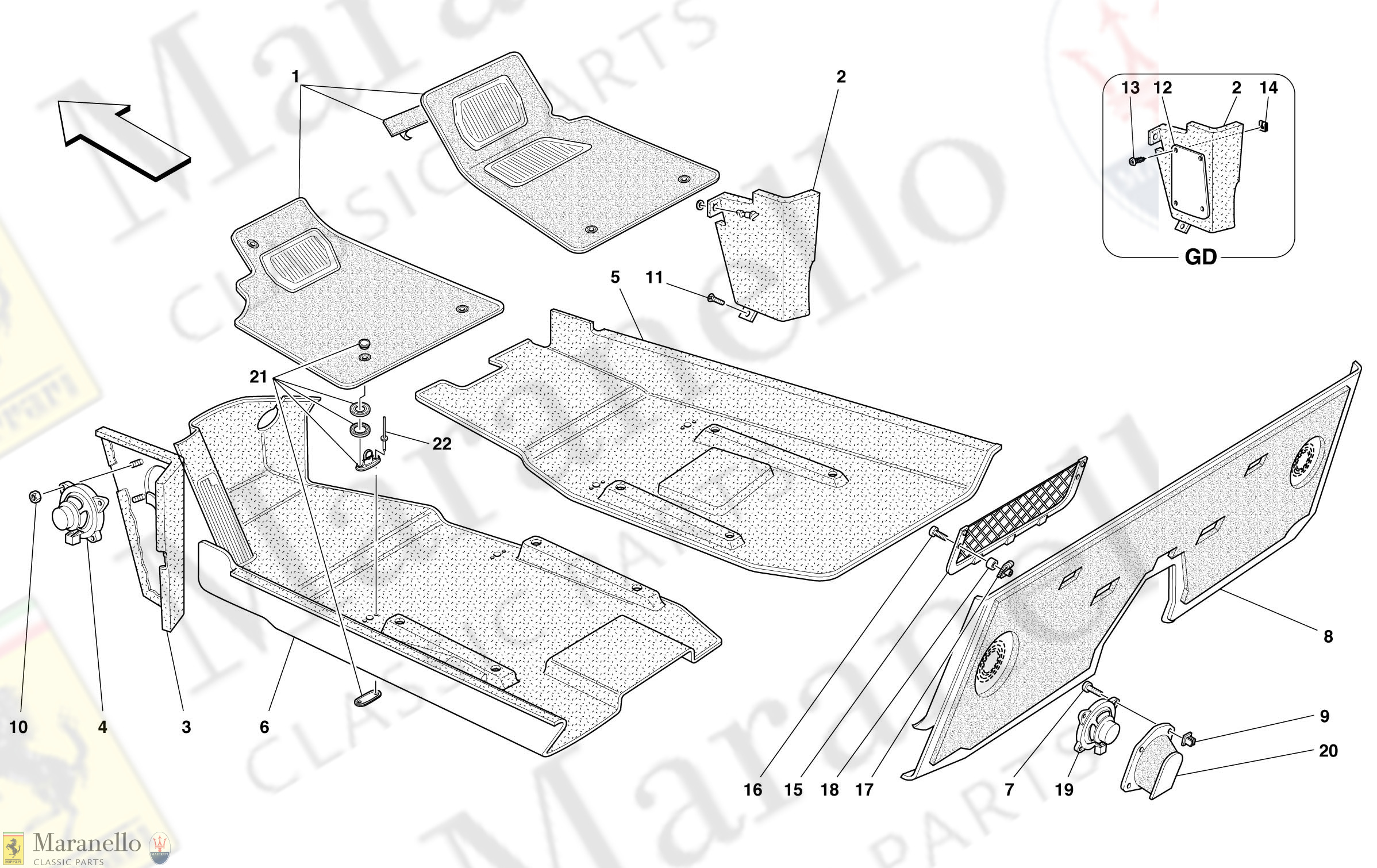 112 - Passengers Compartment Upholstery And Carpets