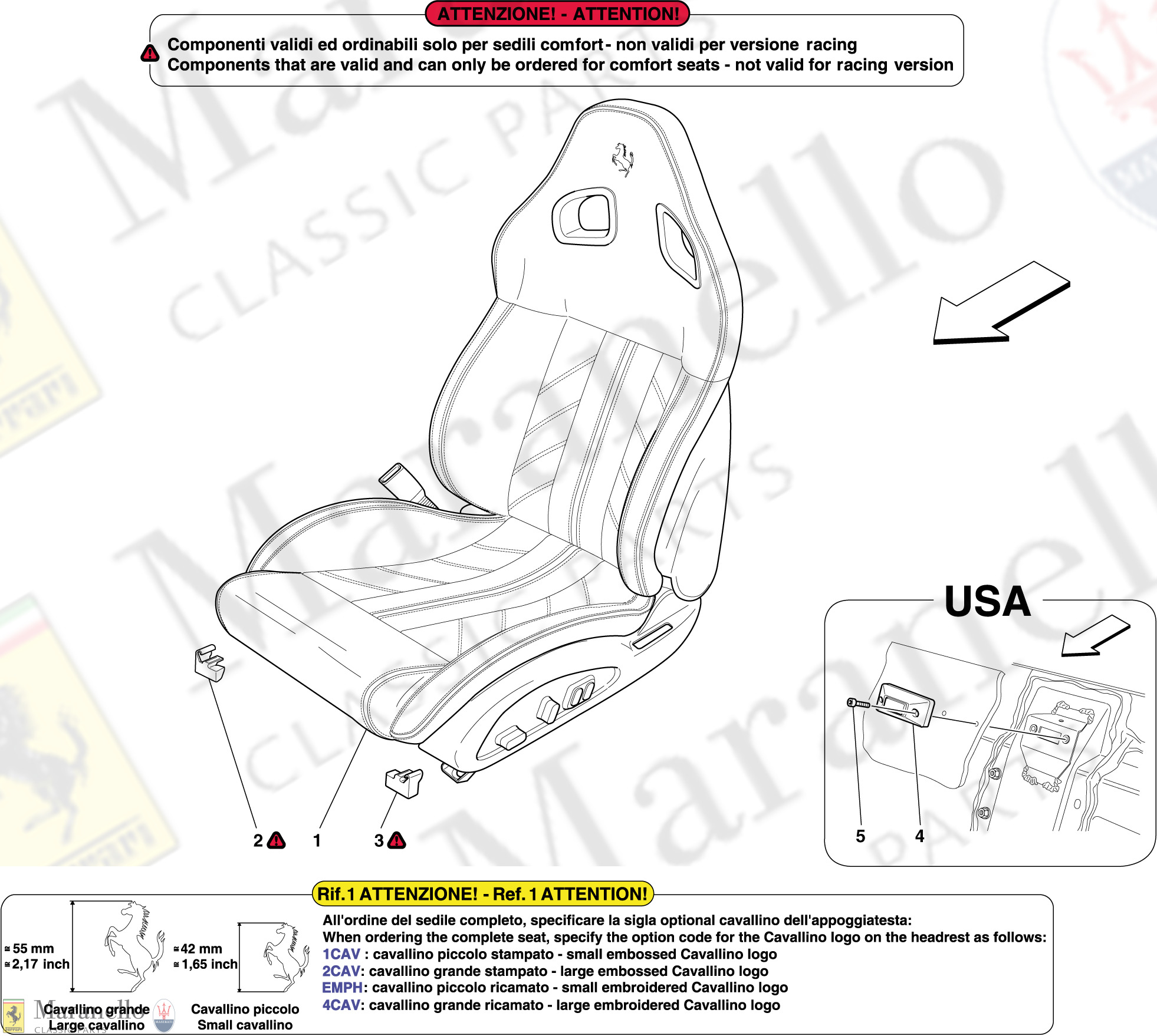 122 - Complete Front Seat And Seat Belts