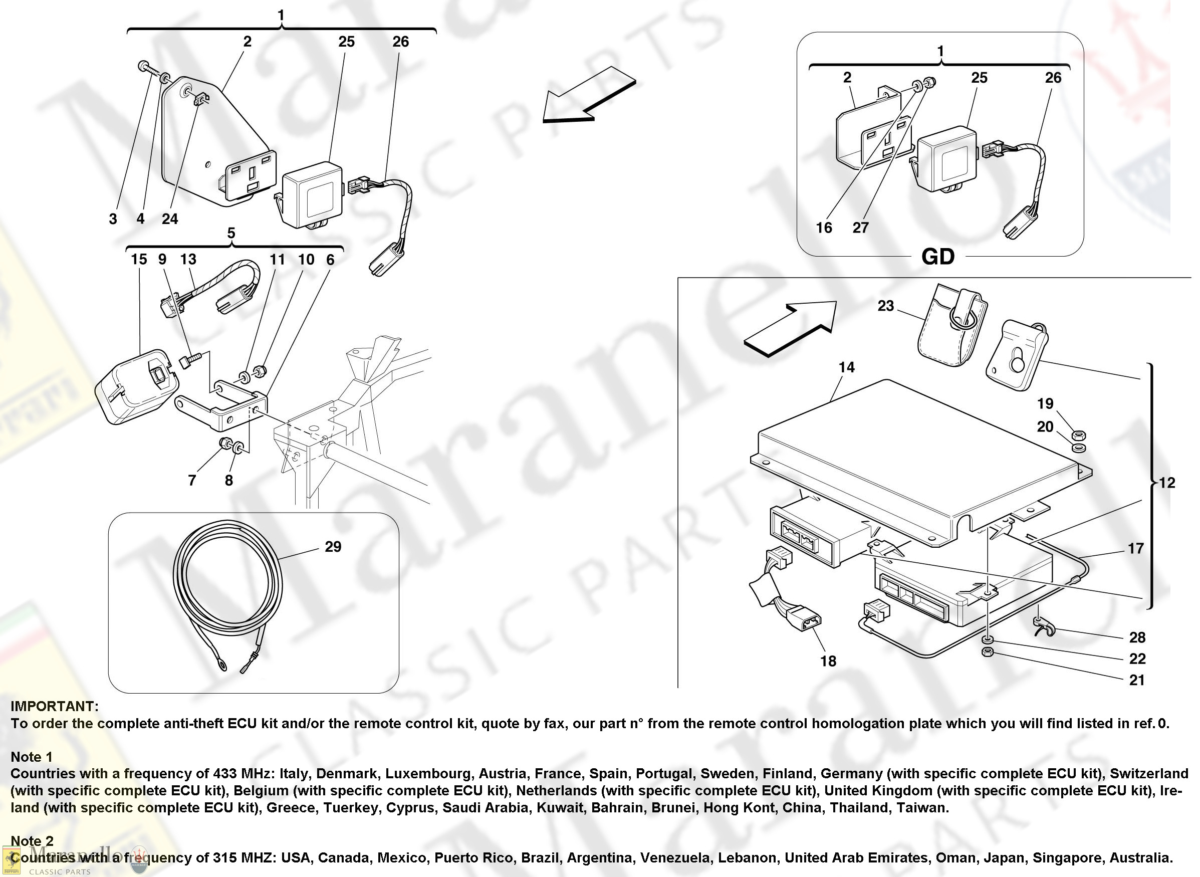 130 - Anti-Theft Electrical Boards And Devices