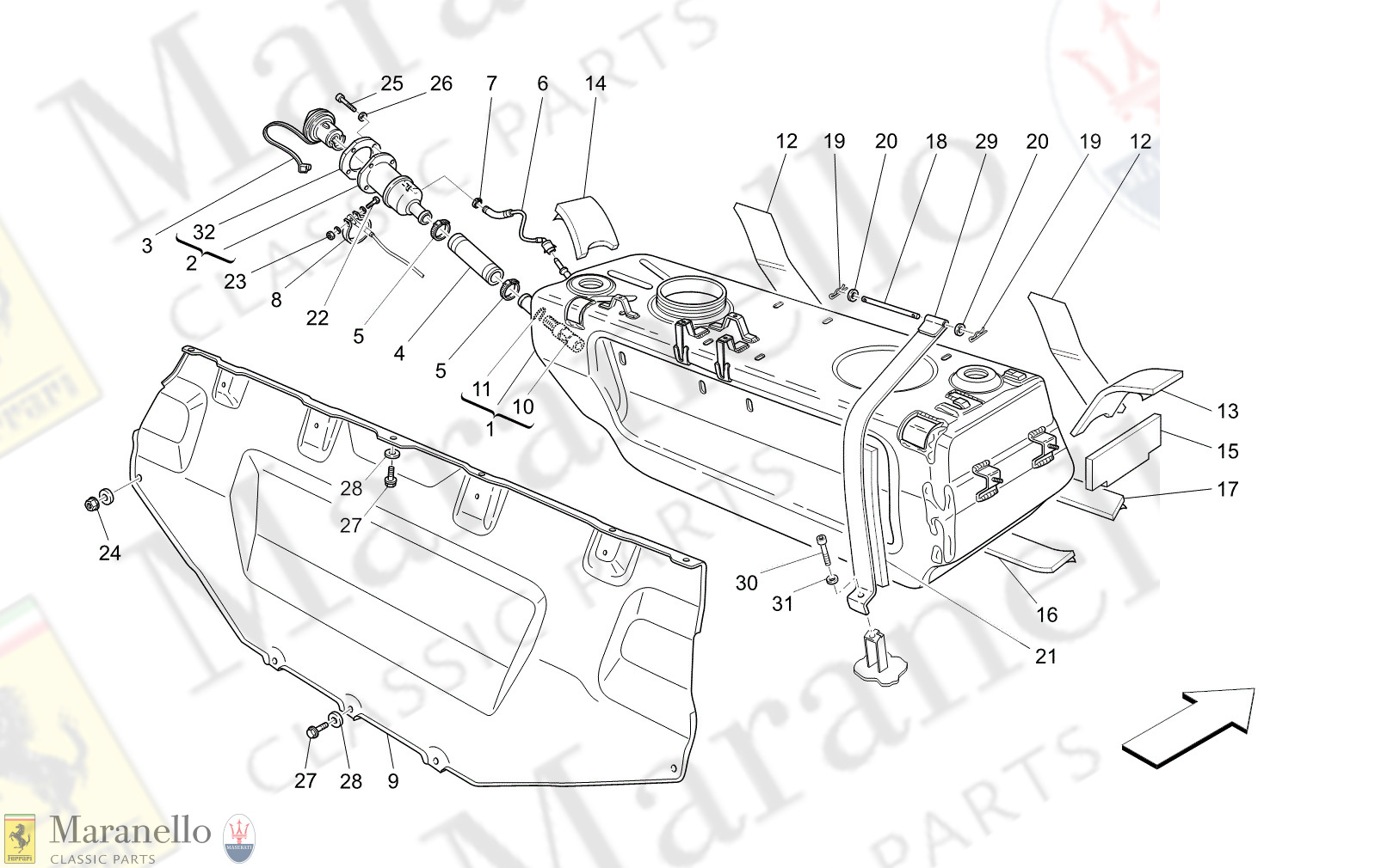 01.42 - 12 - 0142 - 12 Fuel Tank