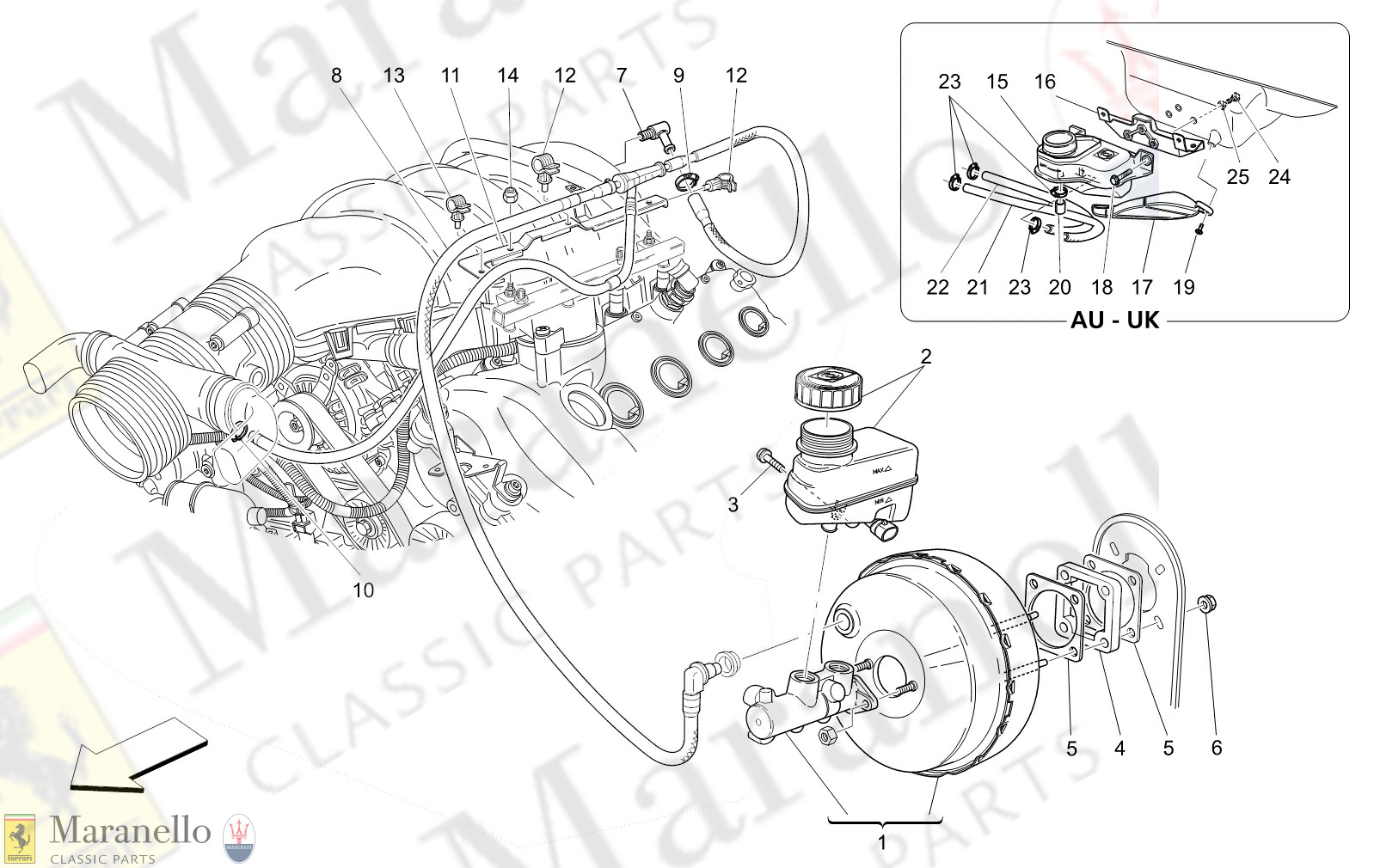 04.00 - 13 - 0400 - 13 Brake Servo System