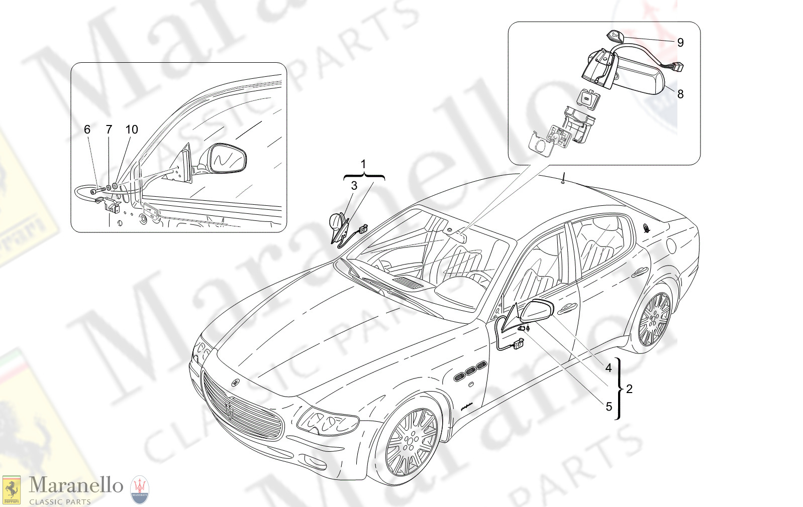 09.35 - 12 - 0935 - 12 Internal And External Rear-View Mirrors