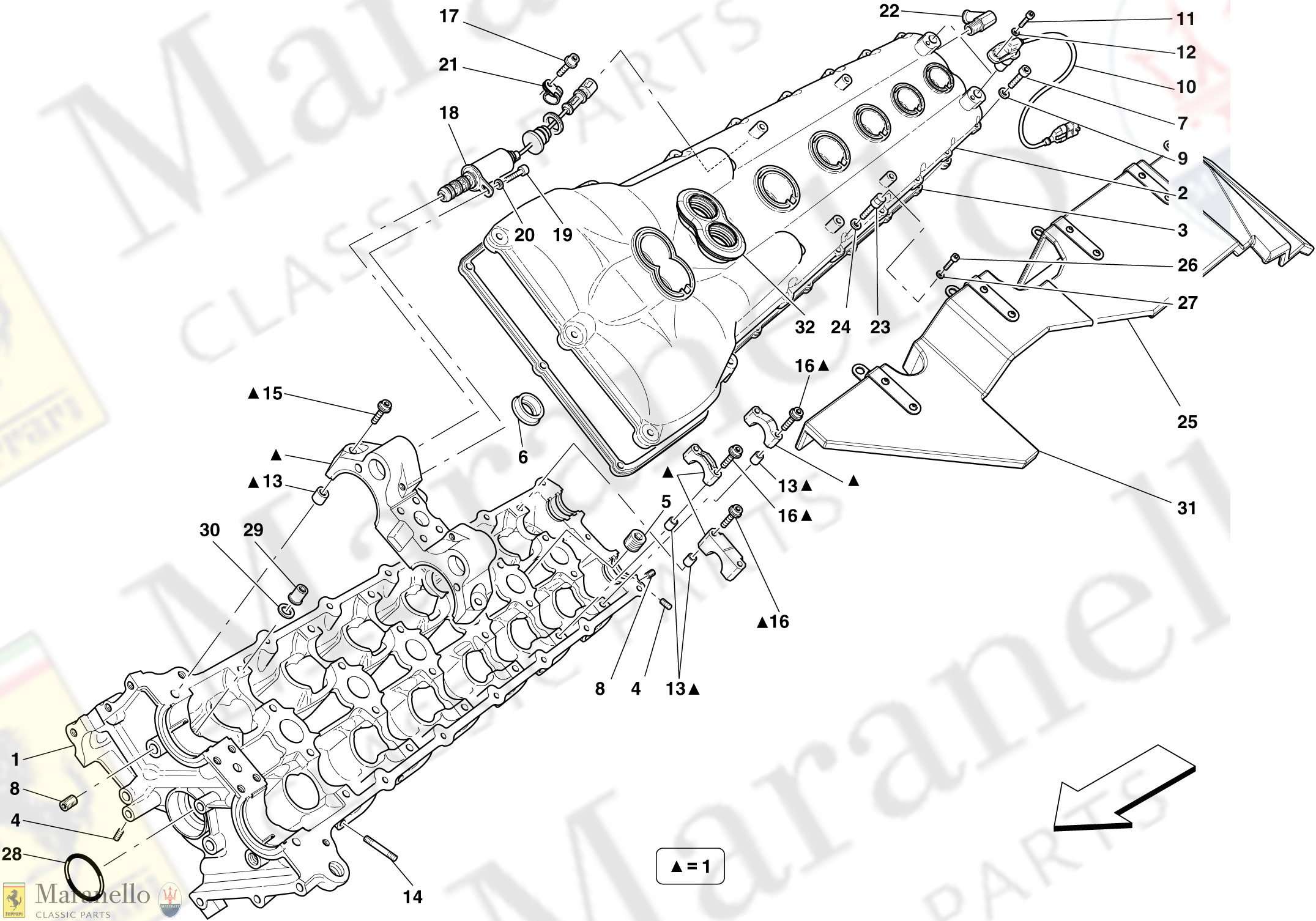 004 - Left Hand Cylinder Head