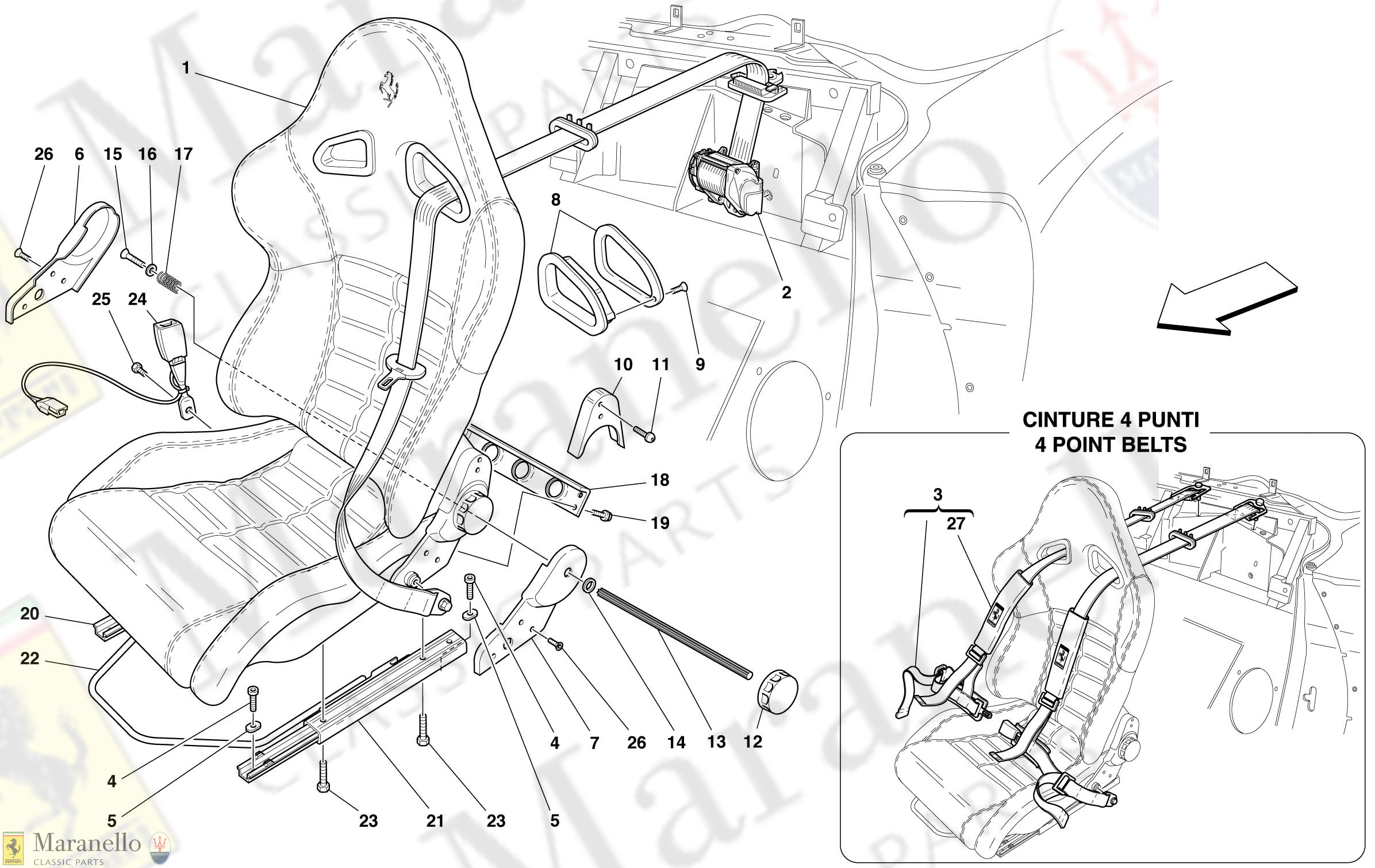 121 - Seat And Safety Belts