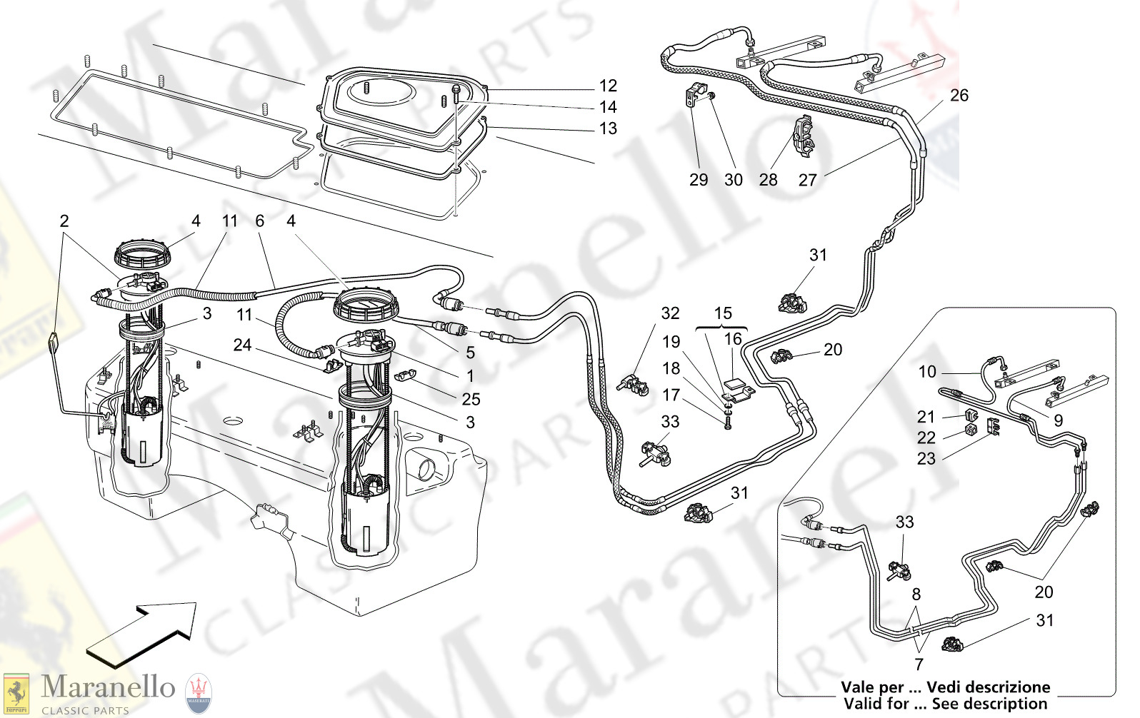 M1.43 - 11 - M143 - 11 Fuel Pumps And Connection Lines