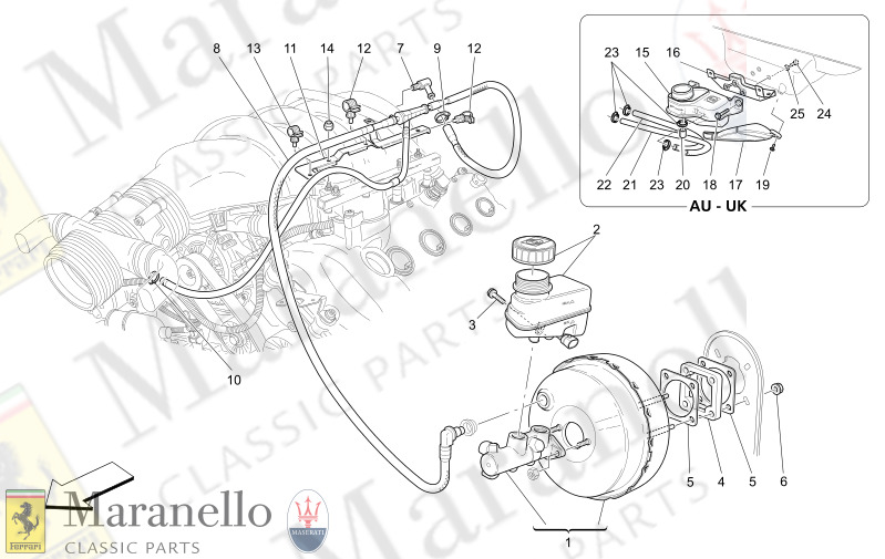 04.00 - 1 BRAKE SERVO SYSTEM