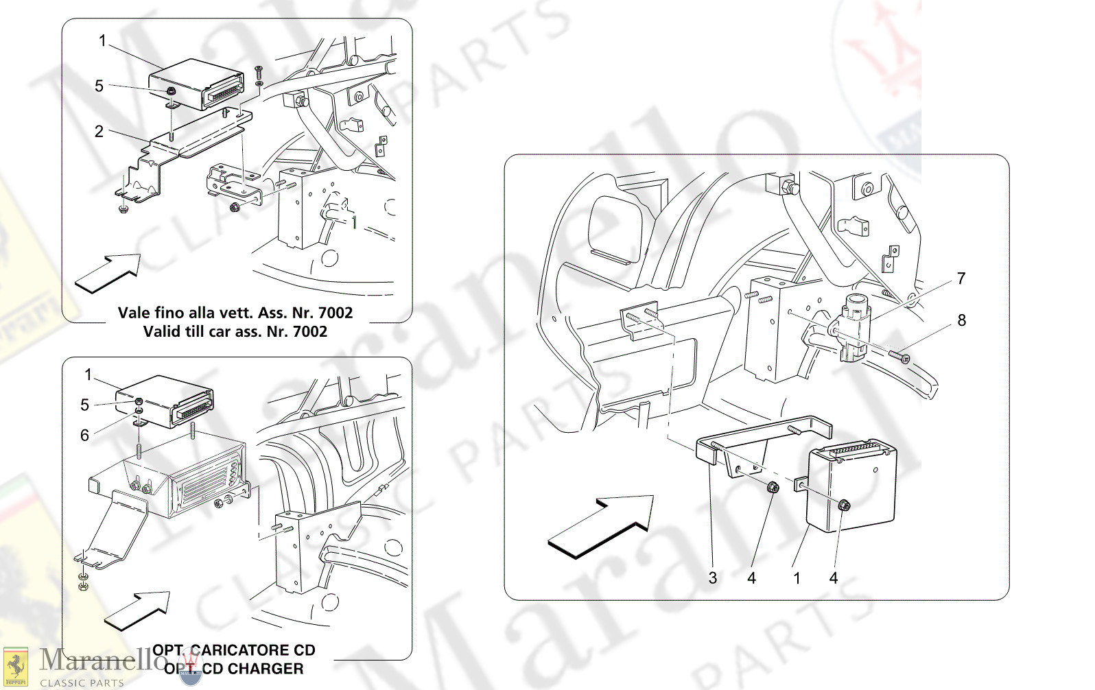 C8.75 - 21 - C875 - 21 Trunk Compartment Control Units