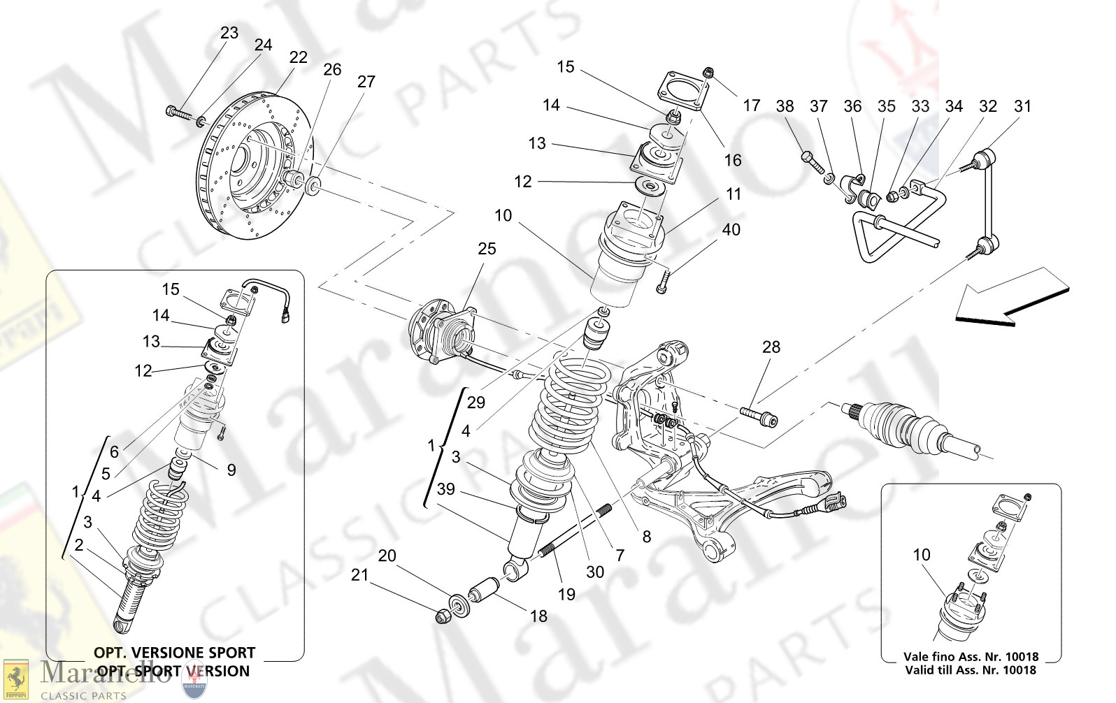 M6.21 - 11 - M621 - 11 Rear Shock Absorber Devices