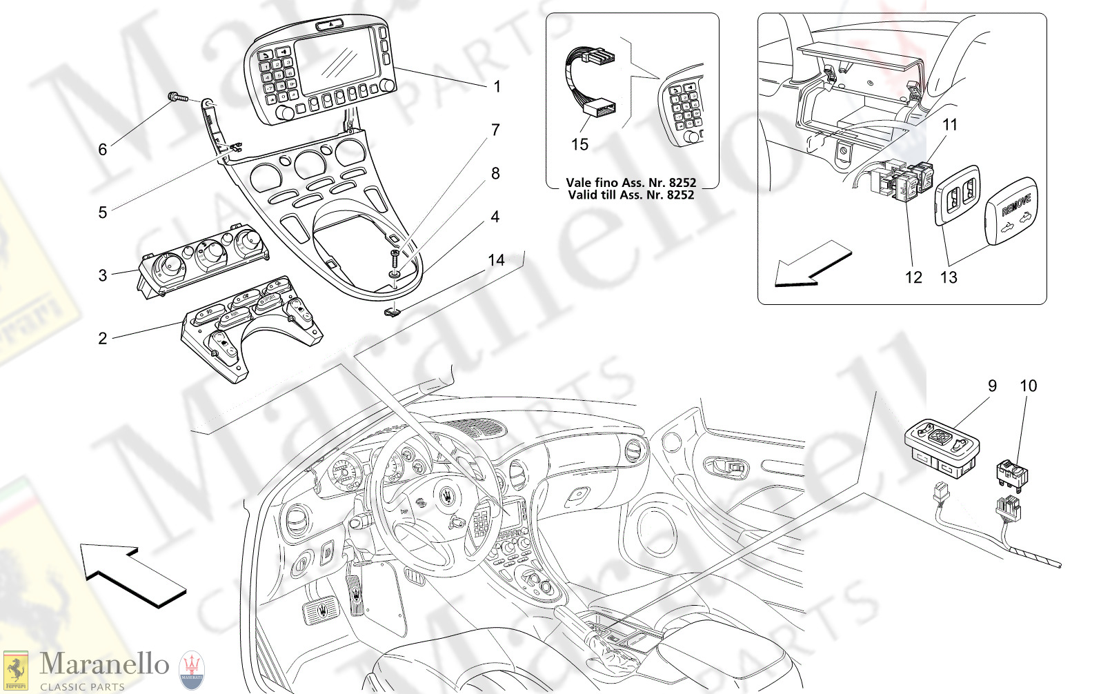 C8.50 - 21 - C850 - 21 Passenger Compartment Devices