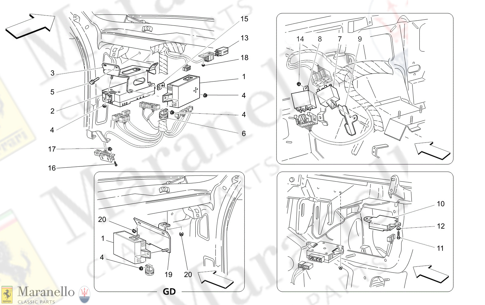 C8.74 - 11 - C874 - 11 Passenger Compartment Control Units