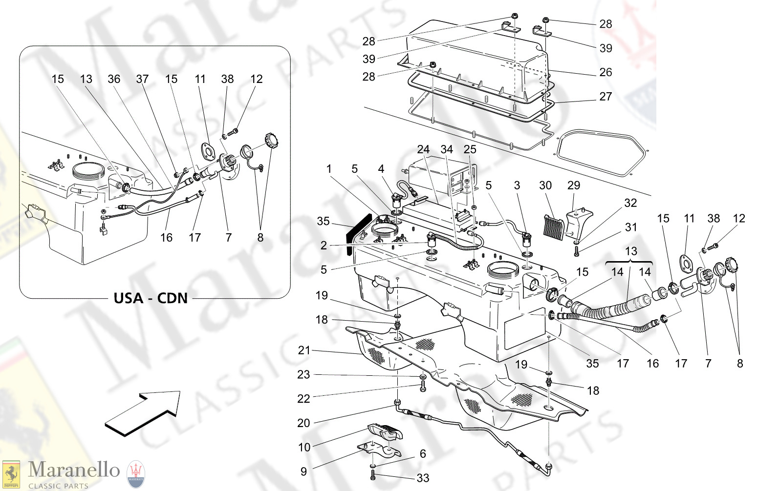 M1.42 - 11 - M142 - 11 Fuel Tank