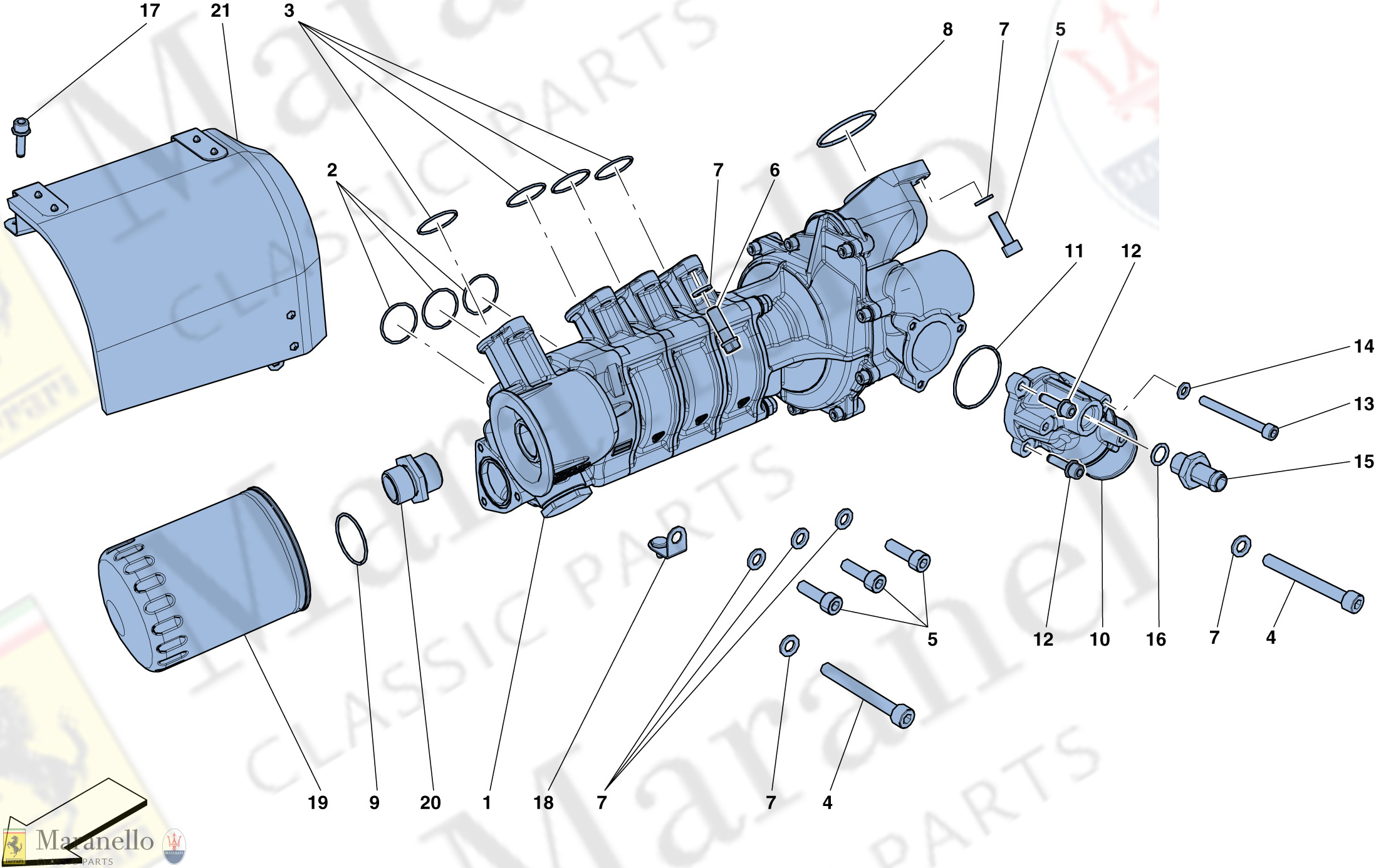 018 - Cooling - Water / Oil Pump