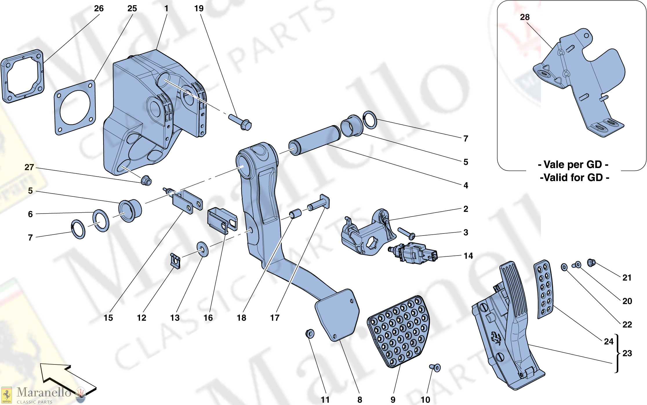 023 - Complete Pedal Board Assembly