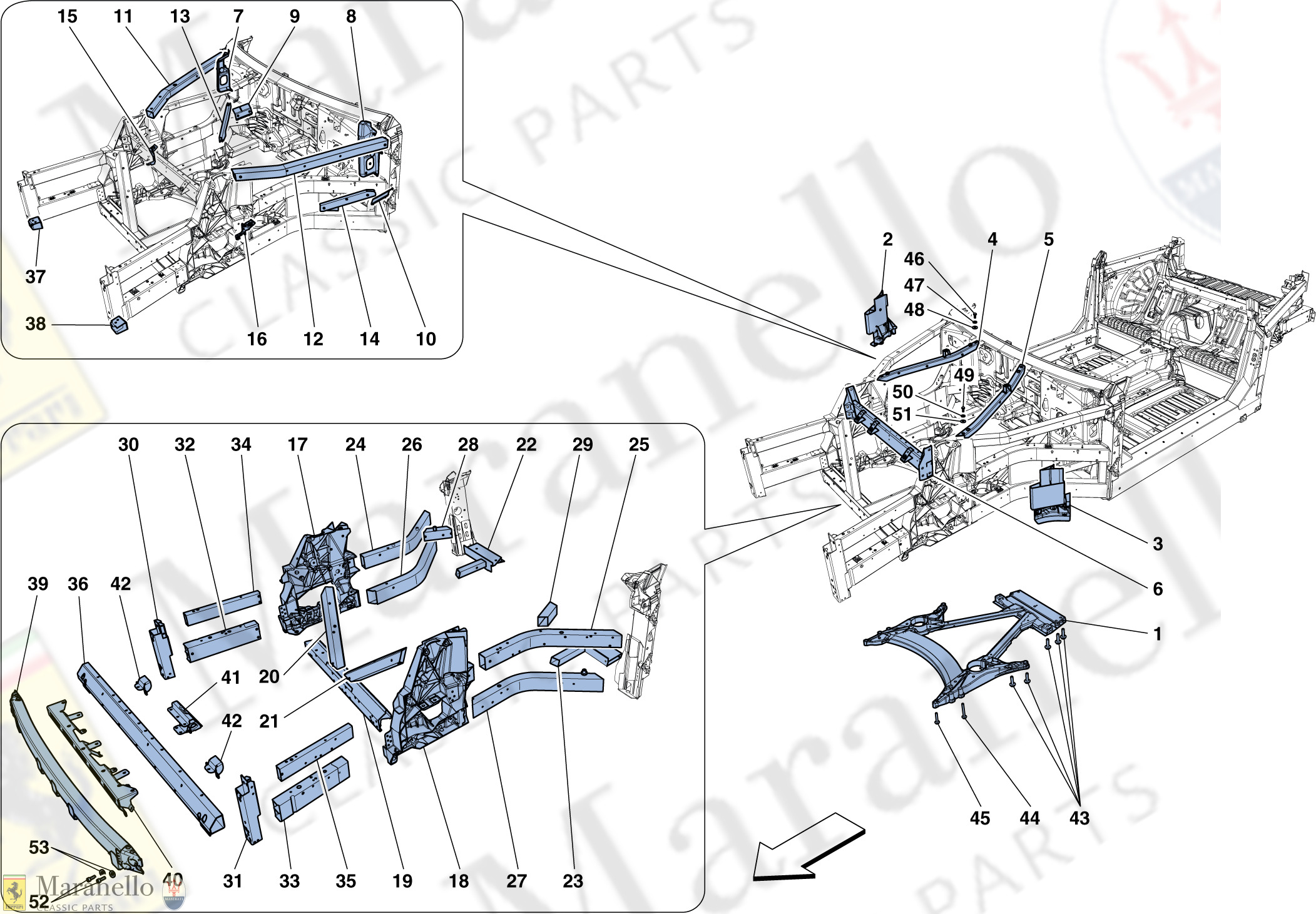 102 - Structures And Elements, Front Of Vehicle