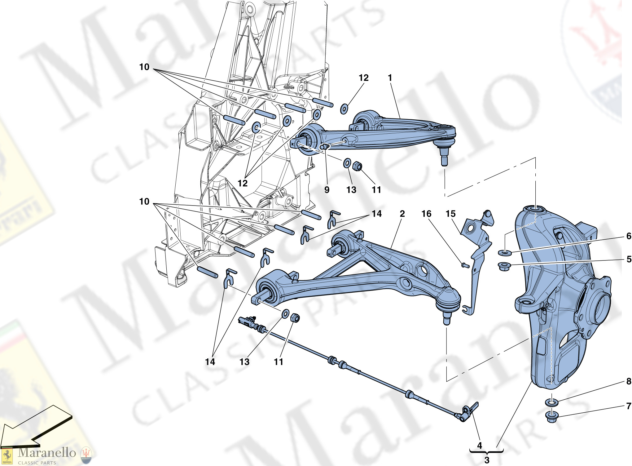 037 - Front Suspension - Arms