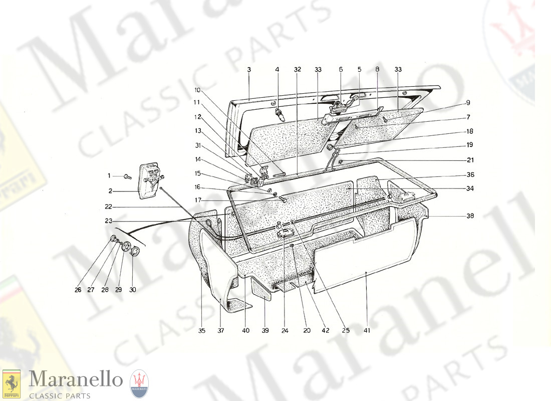 108 - Luggage Compartment Lid