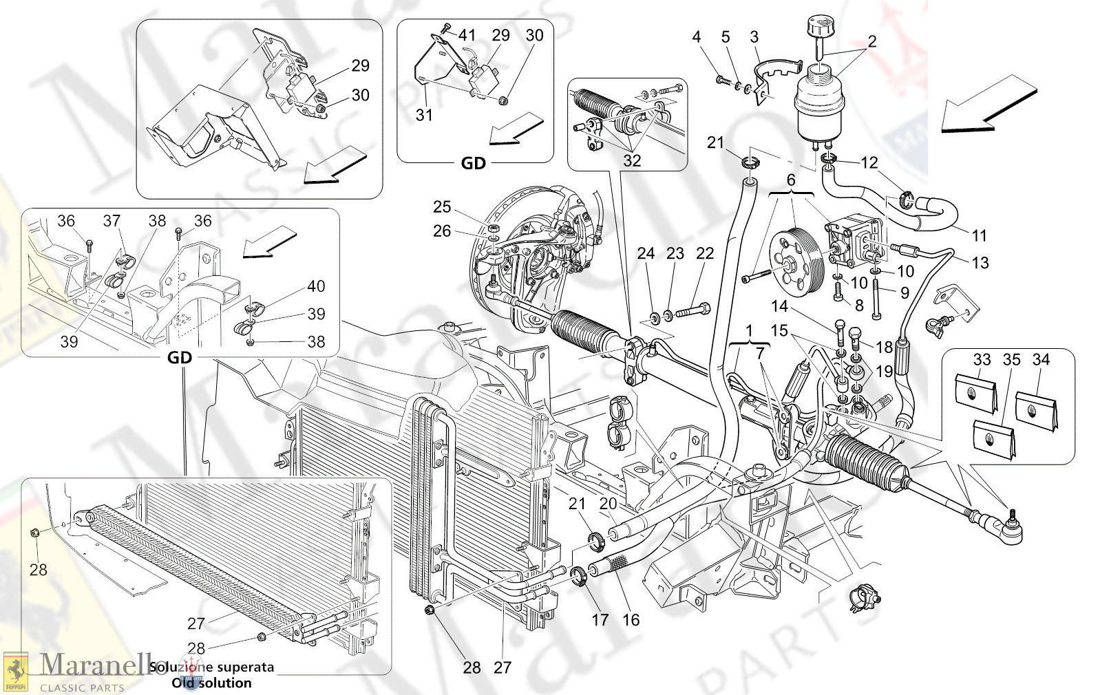 05.10 - 12 - 0510 - 12 Complete Steering Rack Unit