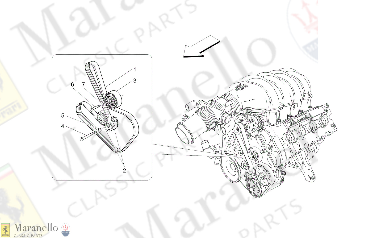 01.11 - 12 - 0111 - 12 Auxiliary Device Belts