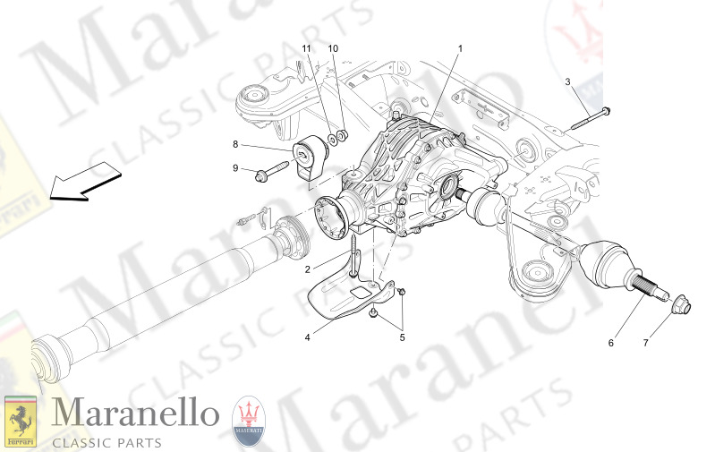 03.21 - 1 DIFFERENTIAL AND REAR AXLE SHAFTS