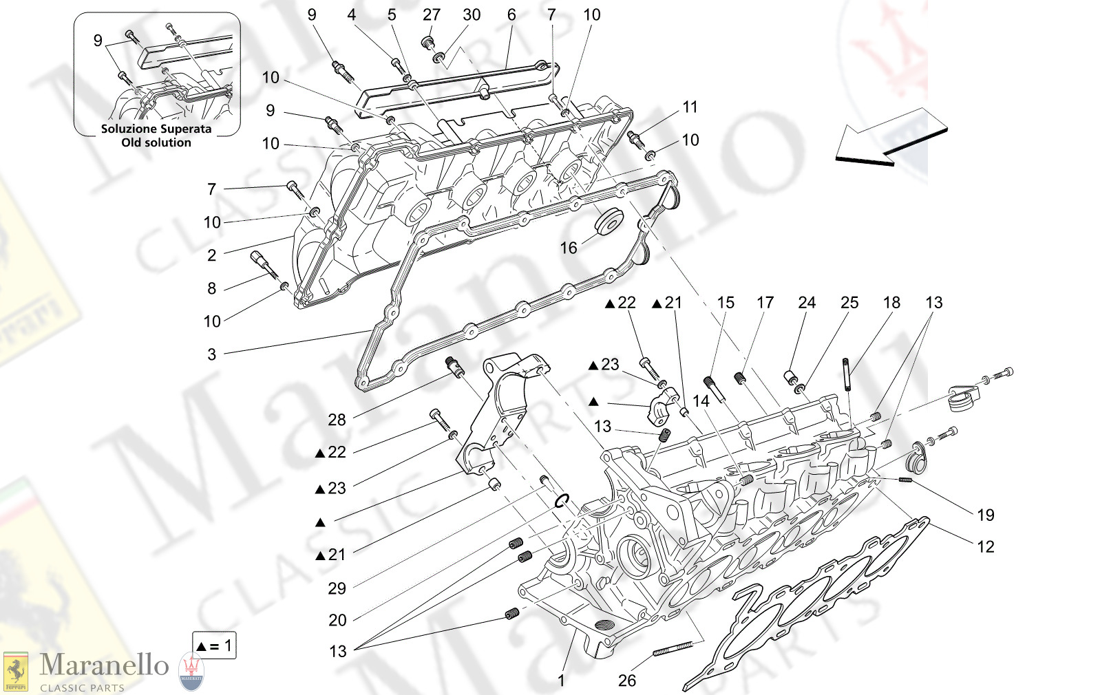 01.20 - 12 - 0120 - 12 Rh Cylinder Head