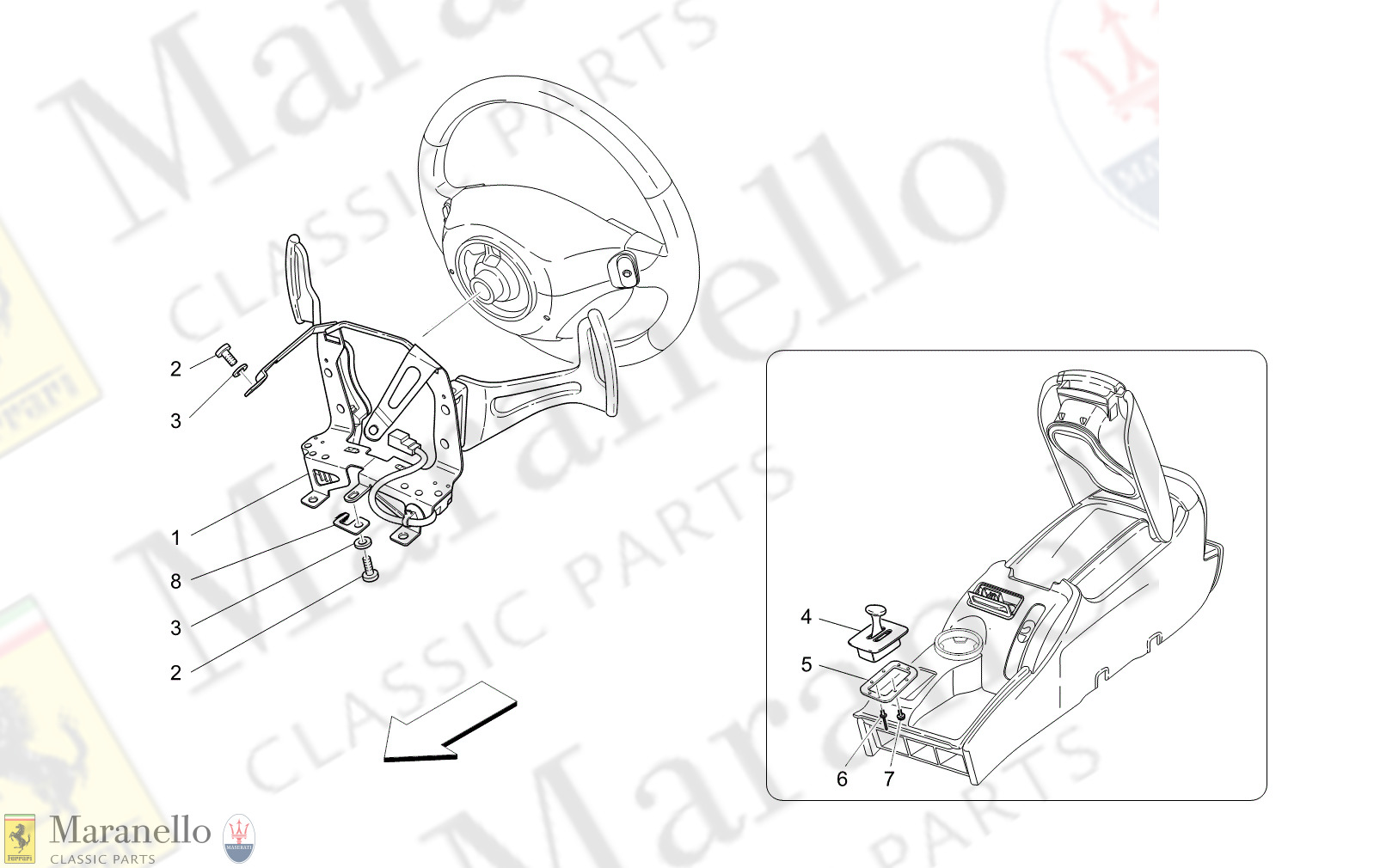 03.01 - 1 - 0301 - 1 Driver Controls For F1 Gearbox