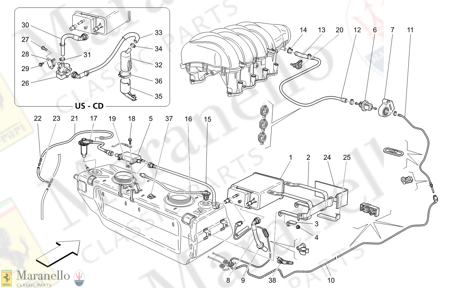 01.44 - 11 - 0144 - 11 Fuel Vapour Recirculation System