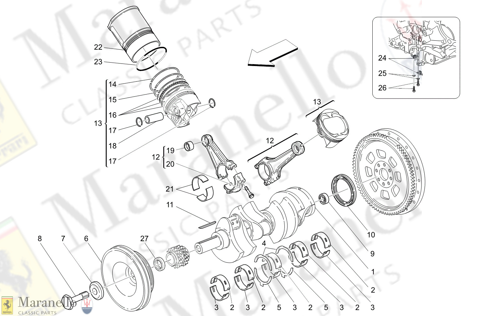 01.10 - 11 - 0110 - 11 Crank Mechanism