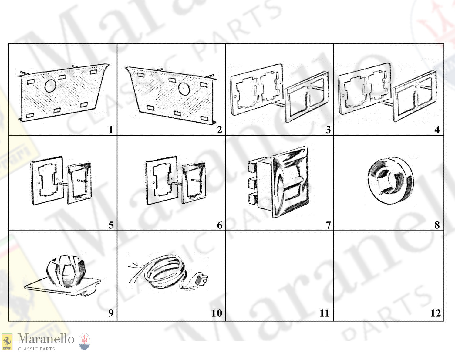 206B - Electric Window Components