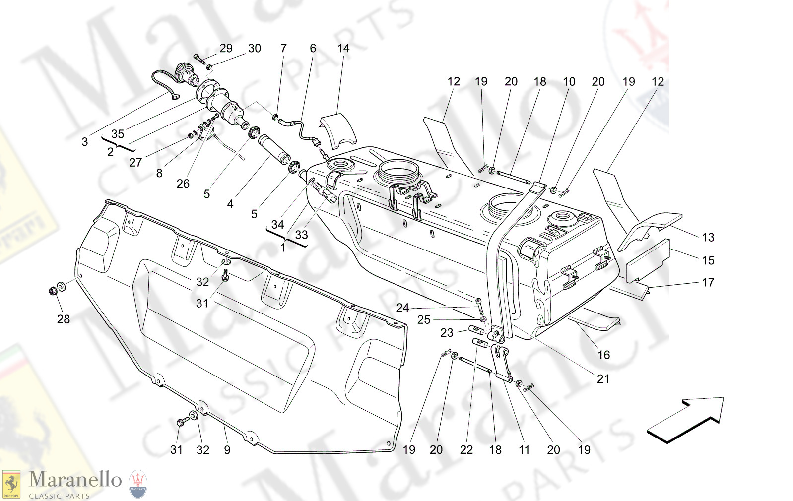 01.42 - 11 - 0142 - 11 Fuel Tank