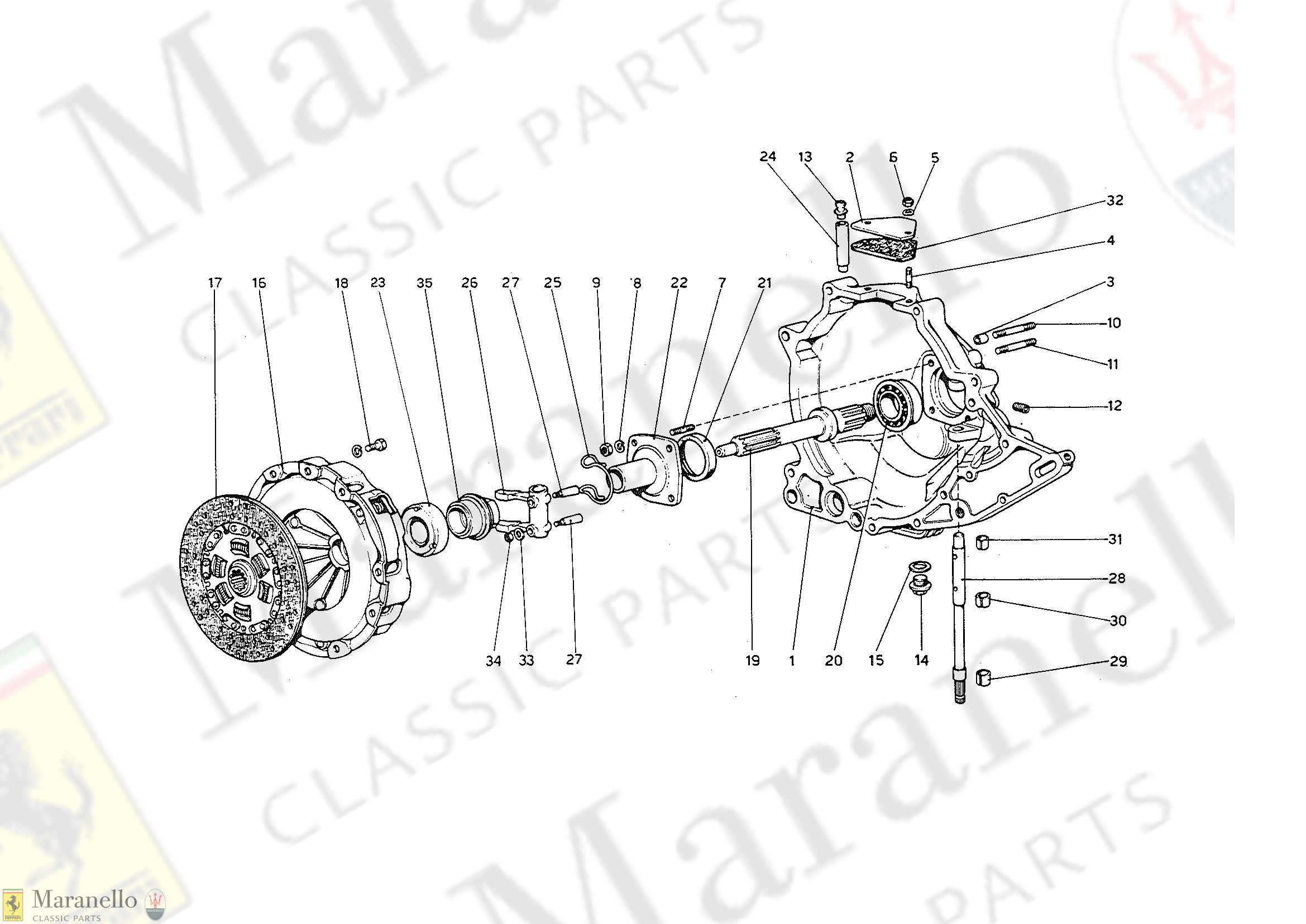 023 - Clutch Unit & Cover