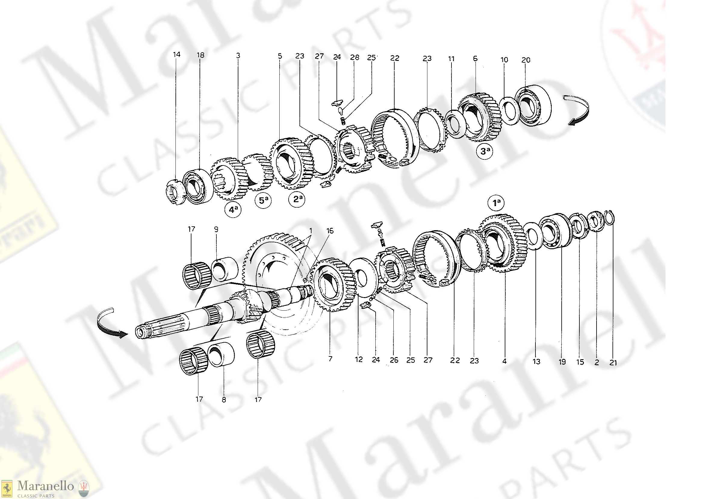 027 - Lay Shaft Gears