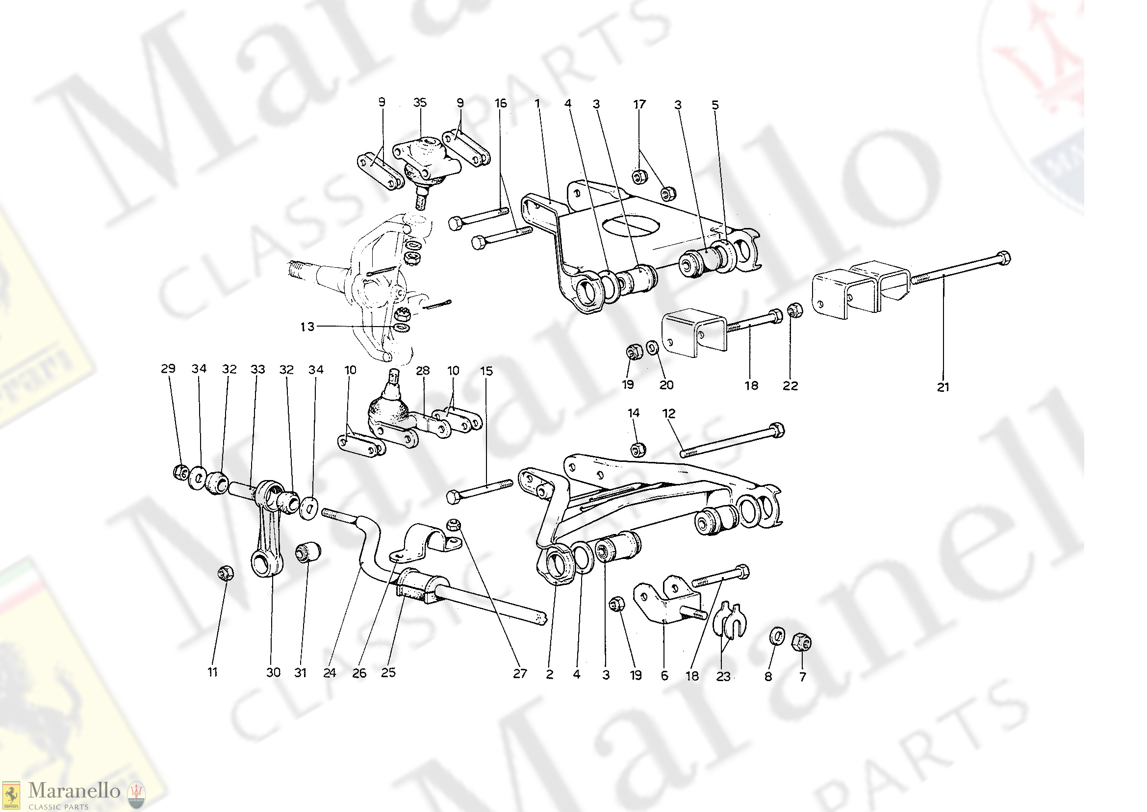 038 - Front Suspension - Wishbones