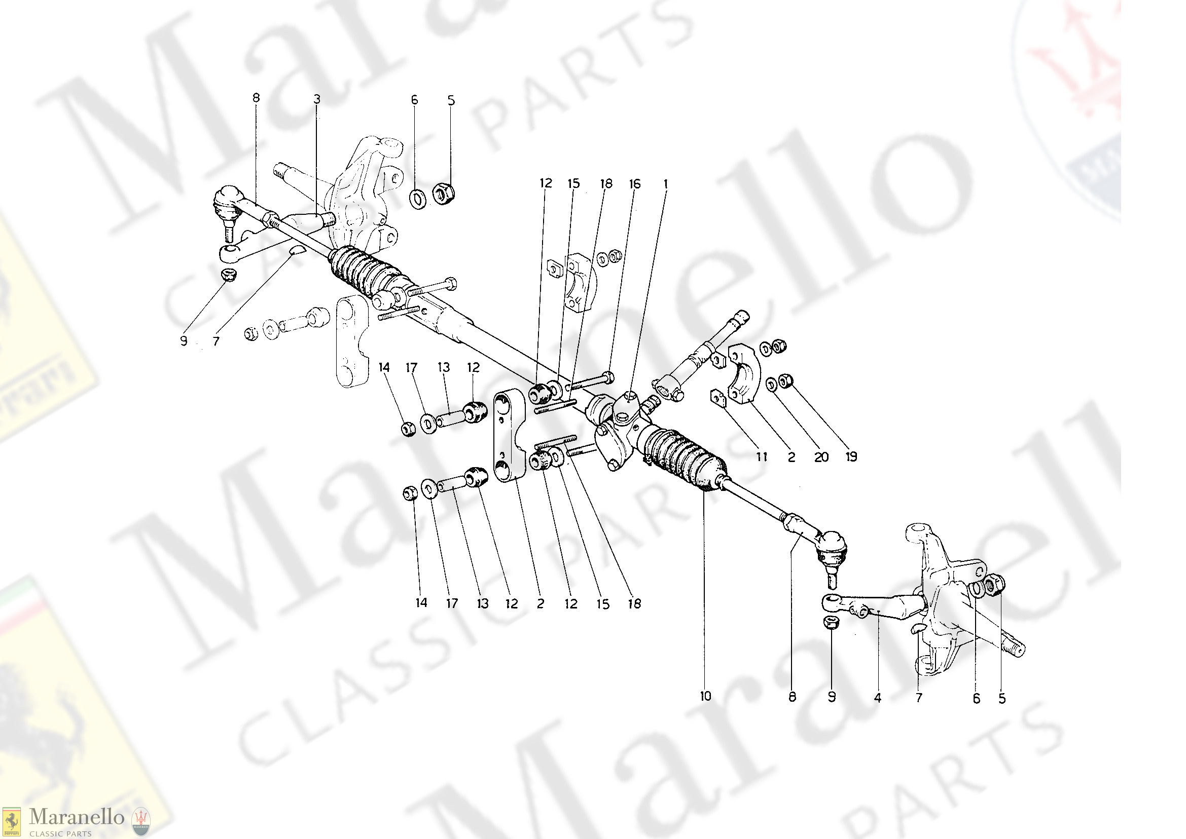 035 - Steering Box & Linkage