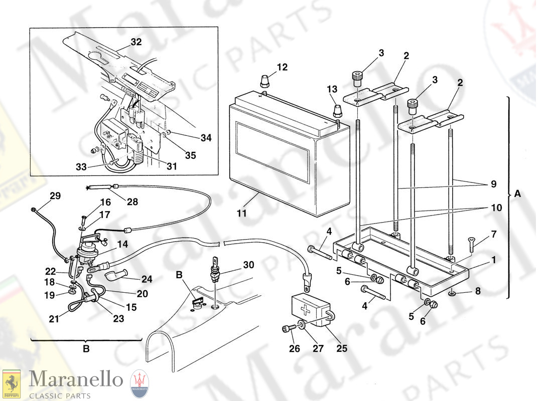 017 - Battery & Battery Disconn. Switch