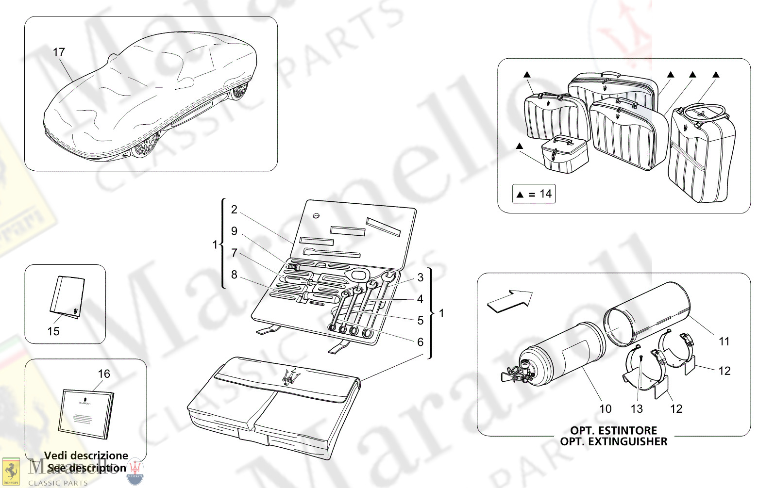 M7.30 - 23 - M730 - 23 Accessories Provided