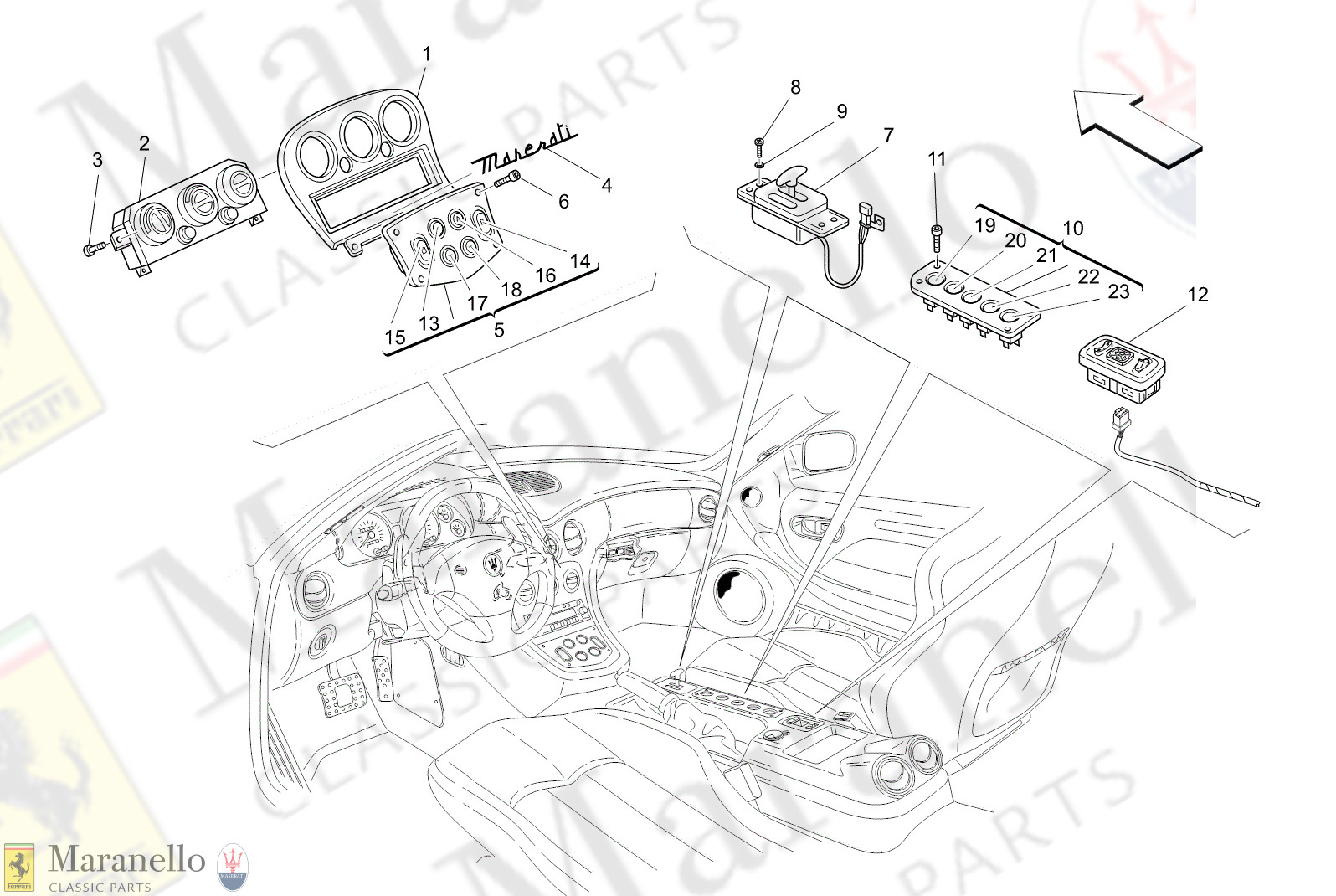 C8.50 - 23 - C850 - 23 Passenger Compartment Devices