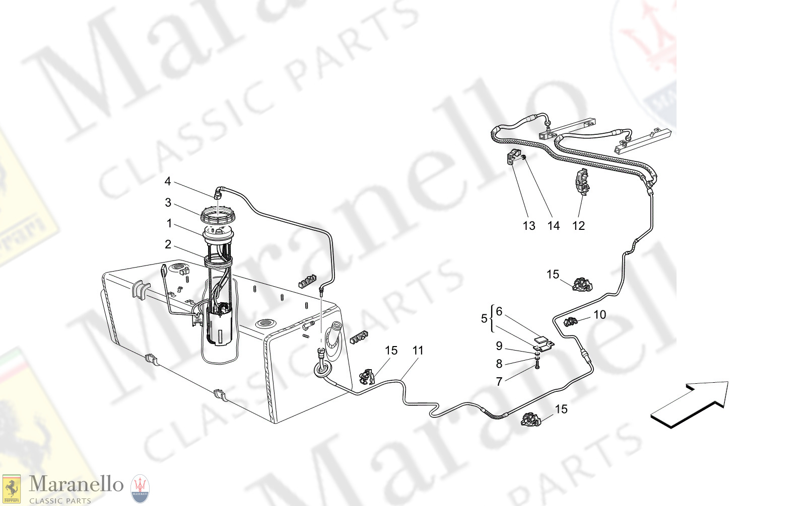 M1.43 - 13 - M143 - 13 Fuel Pumps And Connection Lines